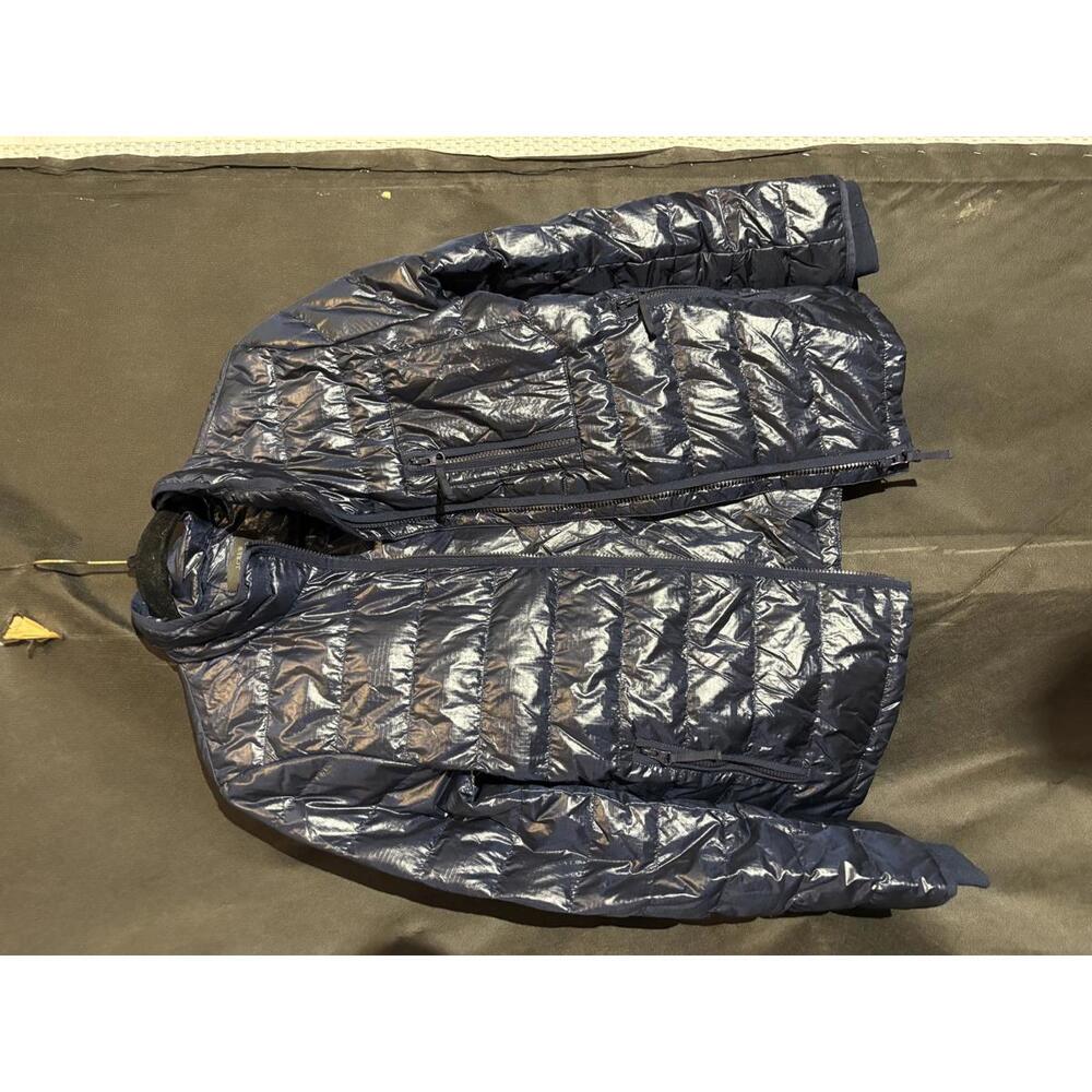 Men's Navy Blue Puffer Jacket
